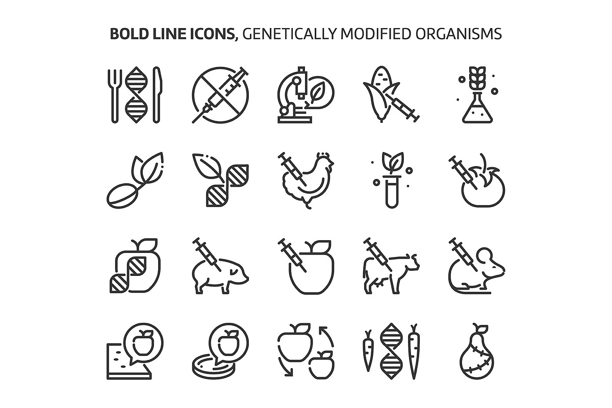 Bold Line Icons, an Outline Icon by Howcolour (Photo 6 of 151)