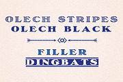 OLECH FAMILY, a Serif Font by Pan Cabaj (Thumbnail 3 of 5)
