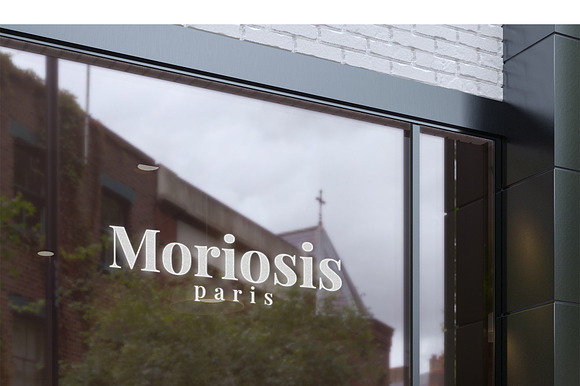 Glass Window Logo Mockup preview 3