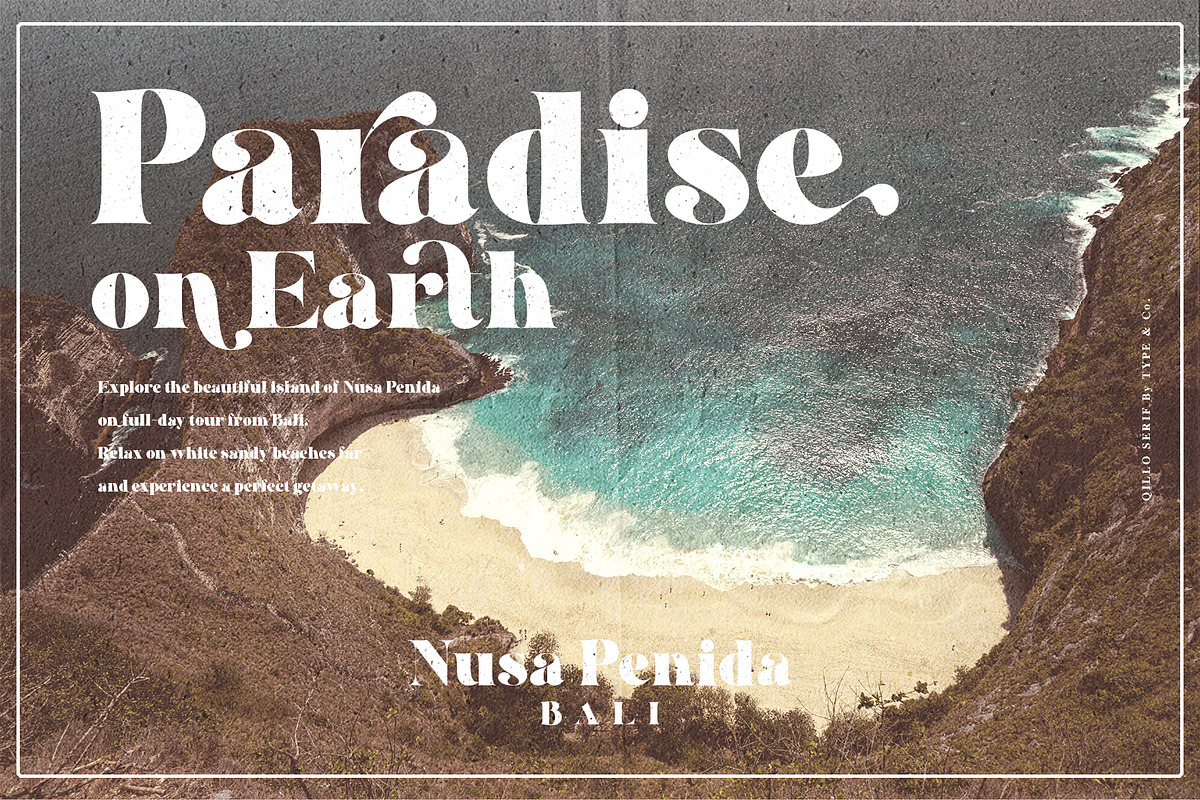 Qillo - Contrast Bold Serif, a Serif Font by Type and Co. (Photo 15 of 20)