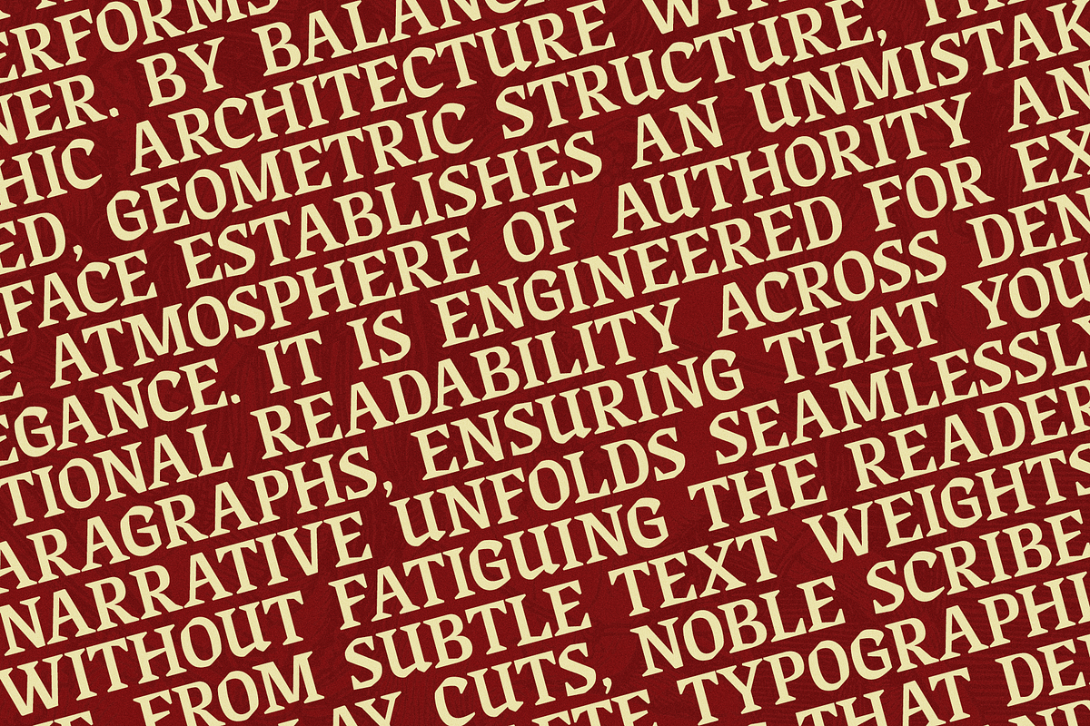 Noble Scribe – Editorial BlackLetter, a Blackletter Font by ALV_TypeFoundry (Photo 9 of 18)