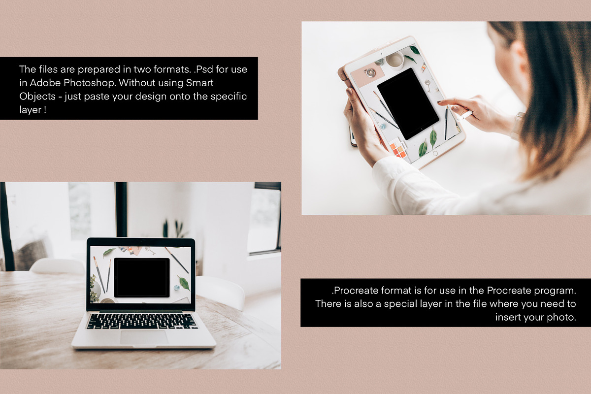 IPad Pro Watercolor Photo Mockups, an iPad Mockup by Letter Elfa Studio (Photo 3 of 9)