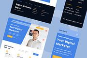 Portfolio Web Design, a Wireframe Template by INSPR STD (Thumbnail 3 of 6)