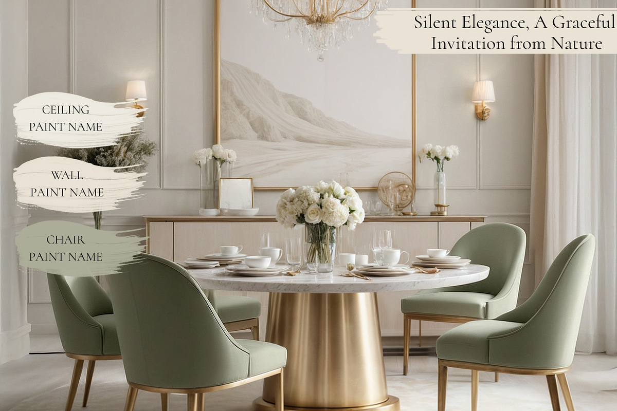 Clary Sage Home Paint Palette SW6178, a Presentation Template by CONCEPT COLORS (Photo 6 of 9)