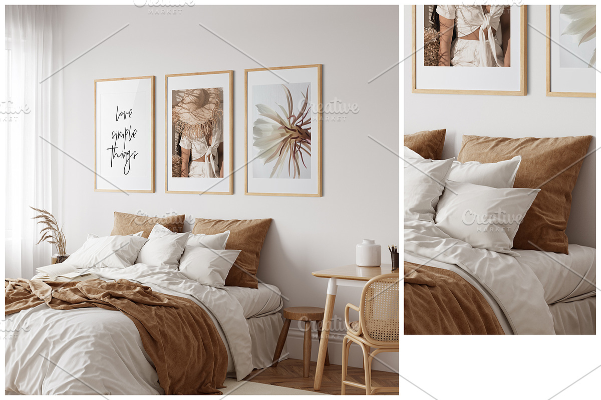 Frame & Wall Mockup Bundle, a Print Template by Yuri-U (Photo 2 of 25)