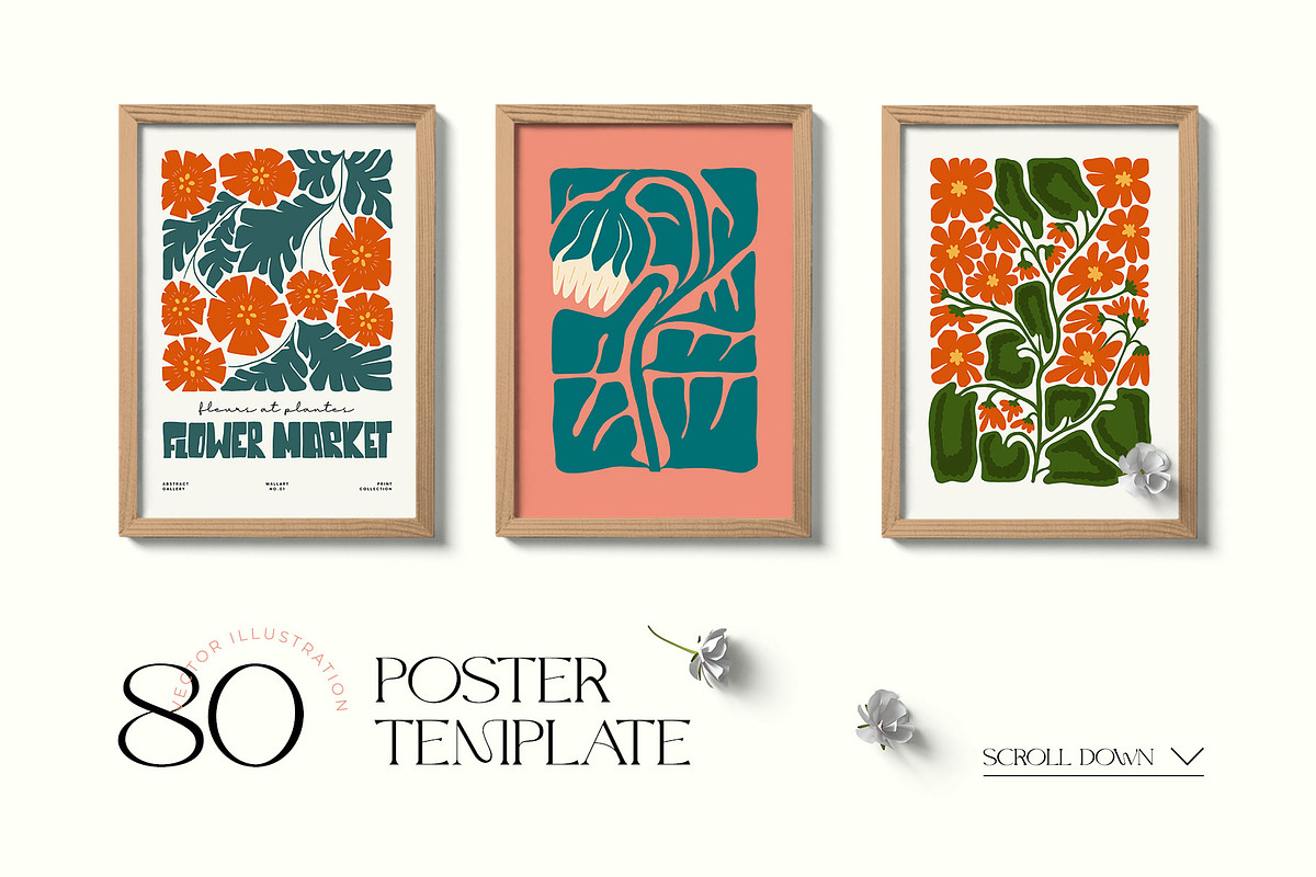 Modern Flora. 3 | Wall Art Creator, an Object Graphic by Leleka.Store (Photo 4 of 19)