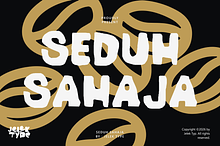 Seduh Sahaja Handwritten