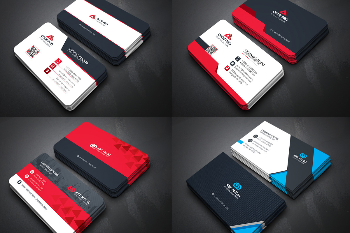 25 Business Cards Bundle, a Business Card Template by Genereux Art (Photo 4 of 7)