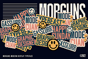 Morguns Bold & Condensed Sans Serif, a Sans Serif Font by Ronny Studio (Thumbnail 2 of 15)