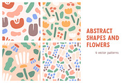 Abstract shapes seamless patterns, a Pattern Graphic by Good Studio (Thumbnail 1 of 11)