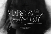 March & Amorist - Elegant Font Duo, a Serif Font by ClevUs (Thumbnail 1 of 13)