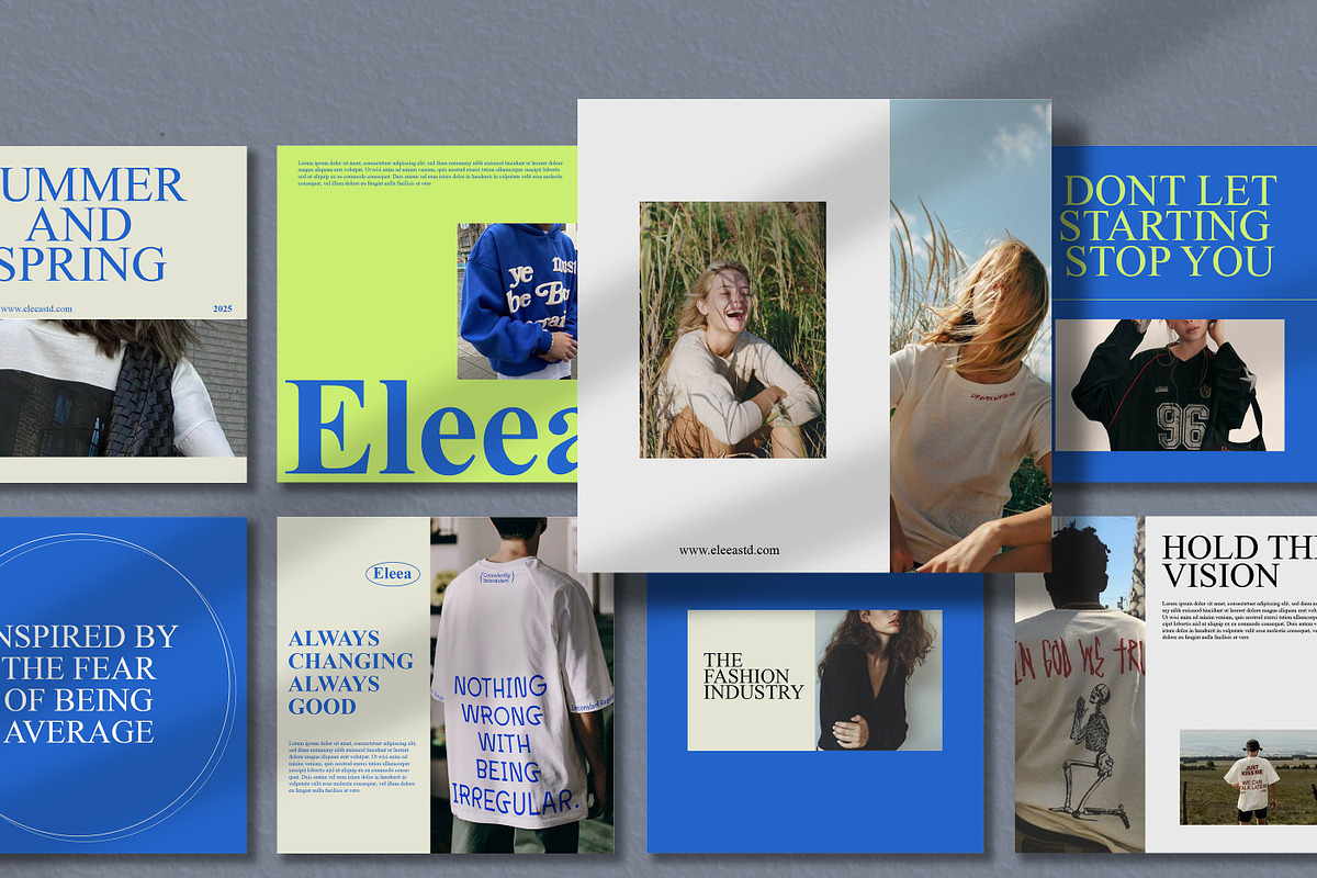 Canva Social Media Template | ELEEA, a Social Media Template by Ompie Agrino (Photo 3 of 11)