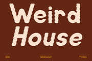 Baedar Distort, a Sans Serif Font by Craft Supply Co. (Thumbnail 3 of 8)