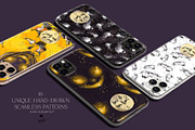 Halloween Witches Ghosts Patterns, a Pattern Graphic by KaramfilaS (Thumbnail 13 of 18)