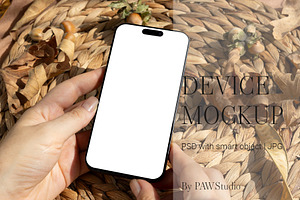 Autumn Device Mockup Phone fall2