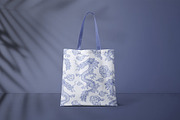 Pale Blue Chinese Dragon in Clouds, a Pattern Graphic by ilonitta (Thumbnail 9 of 9)