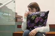 Blue flowers and butterflies, a Pattern Graphic by Matrioshka (Thumbnail 7 of 9)