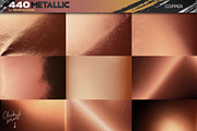 440 Gold & Metallic Textures Bundle, a Texture Graphic by Graphicdome (Thumbnail 19 of 22)
