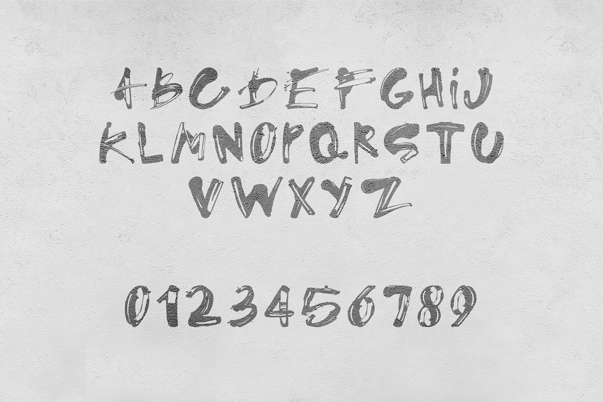 Splodge Typeface Script Fonts preview 3