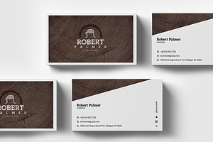 Carpenter Business Card Template