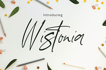 Wistonia - Handwritten Signature