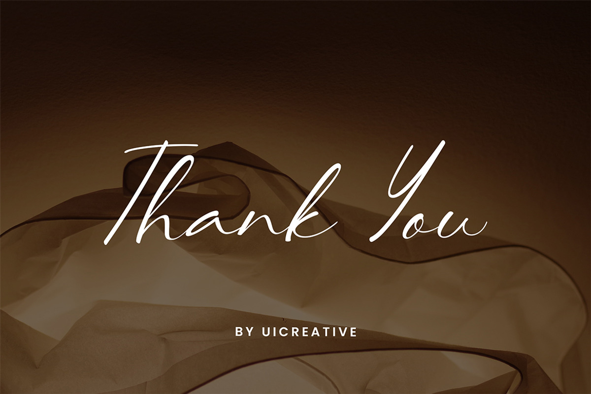Roman Langston Script Font, a Handwritten Font by UICreative (Photo 12 of 12)