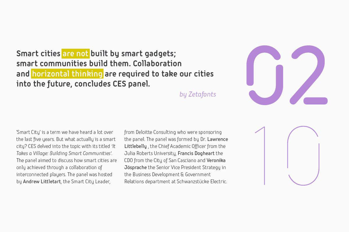 Iconic - 30 fonts, a Sans Serif Font by Zetafonts (Photo 9 of 17)