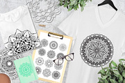 Mandala Bundle, a Decorative Illustration by Elinorka (Thumbnail 2 of 7)
