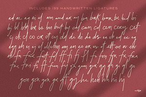 Blythe Genuine Handwritten Font