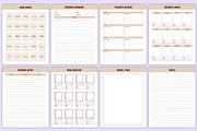 2026 Reading Journal Bundle Canva, a Stationery Template by Mustafiz (Thumbnail 8 of 8)