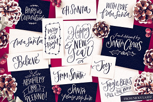 A Handlettered Christmas