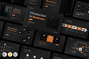 Modern Business - Google Slides, a Presentation Template by Iqsiart Studio (Thumbnail 1 of 3)