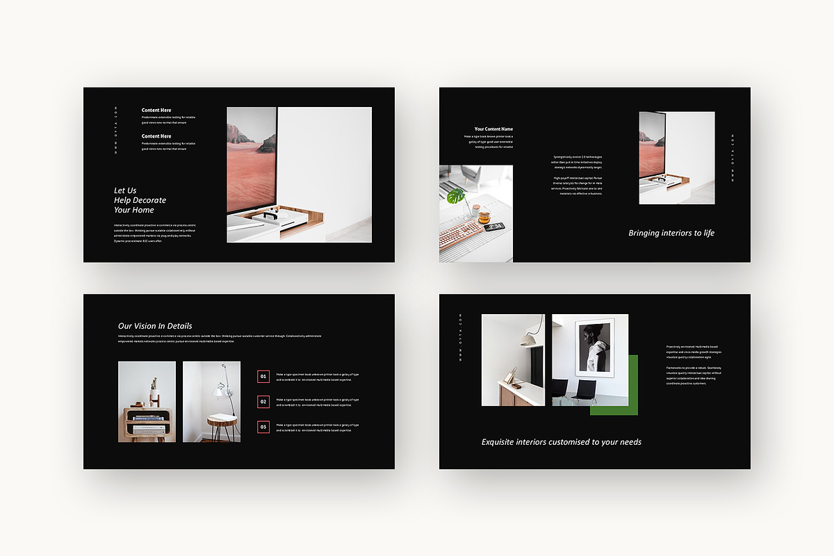 Oyta : Interior Design Powerpoint, a Presentation Template by Punkl Camp (Photo 15 of 16)