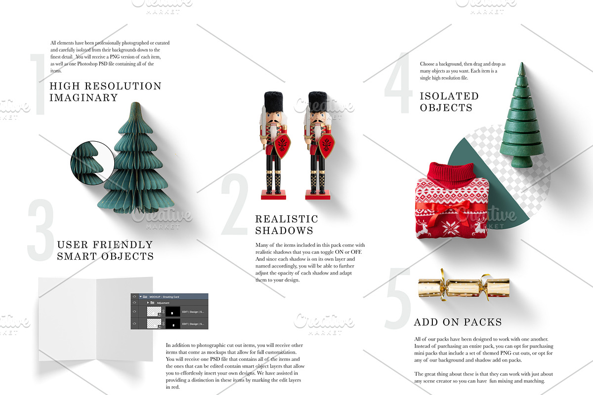 02_Traditional Christmas Scene, a Books & Magazine Mockup by Kzara Visual Concepts (Photo 5 of 7)