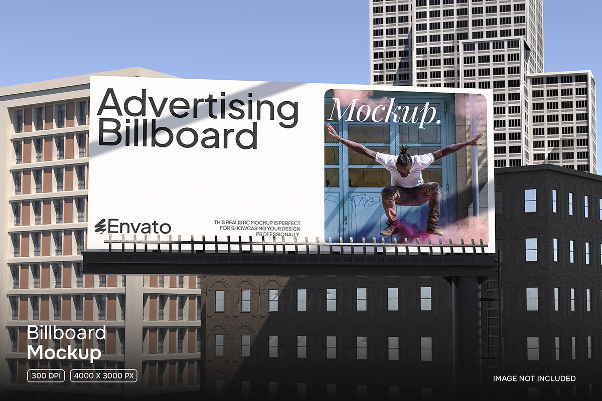 Billboard Mockup, an Advertising Mockup by Permadi Creative
