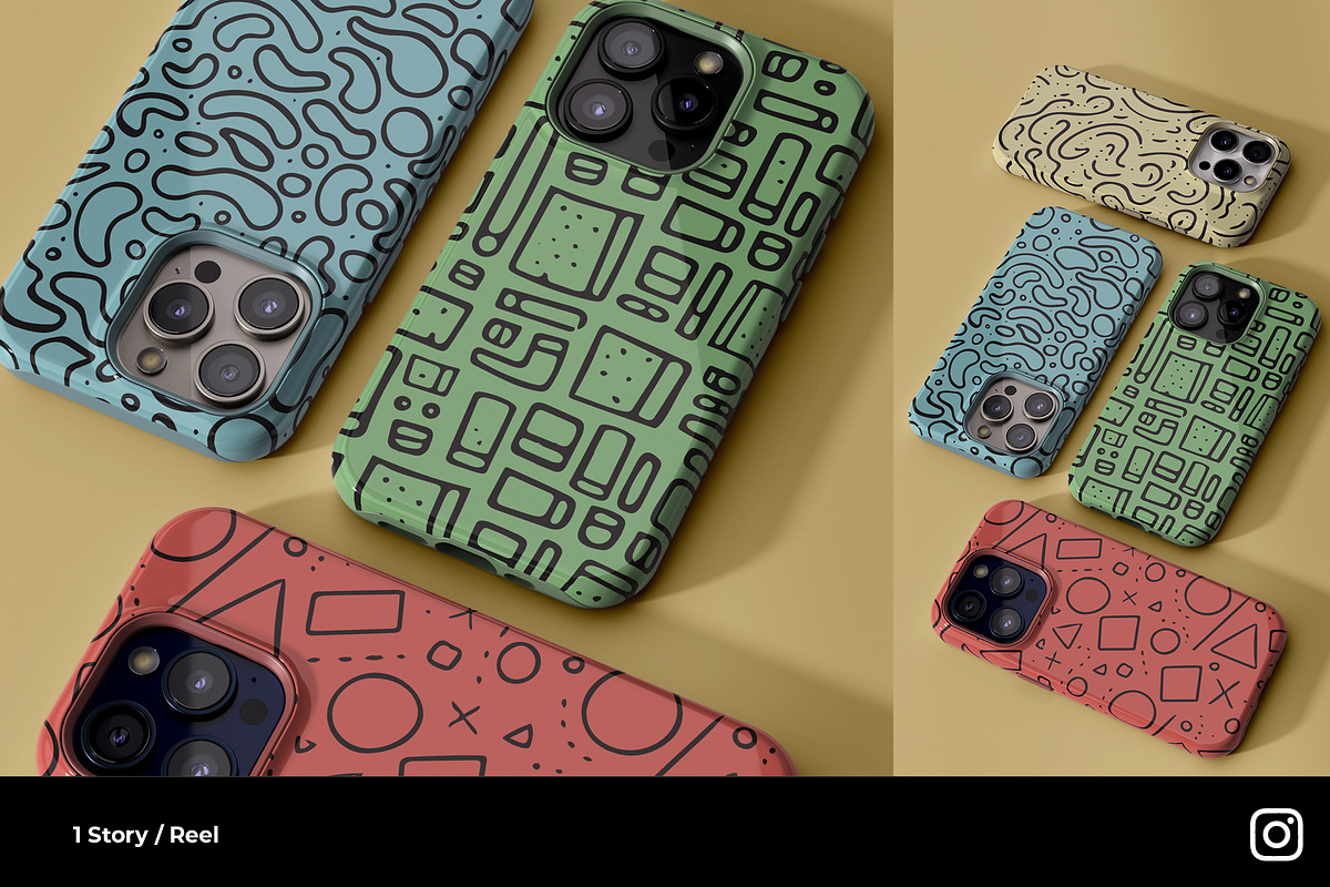 Phone 15 pro Tough Case Mock-up, an iPhone Mockup by Colatudo Store (Photo 2 of 6)