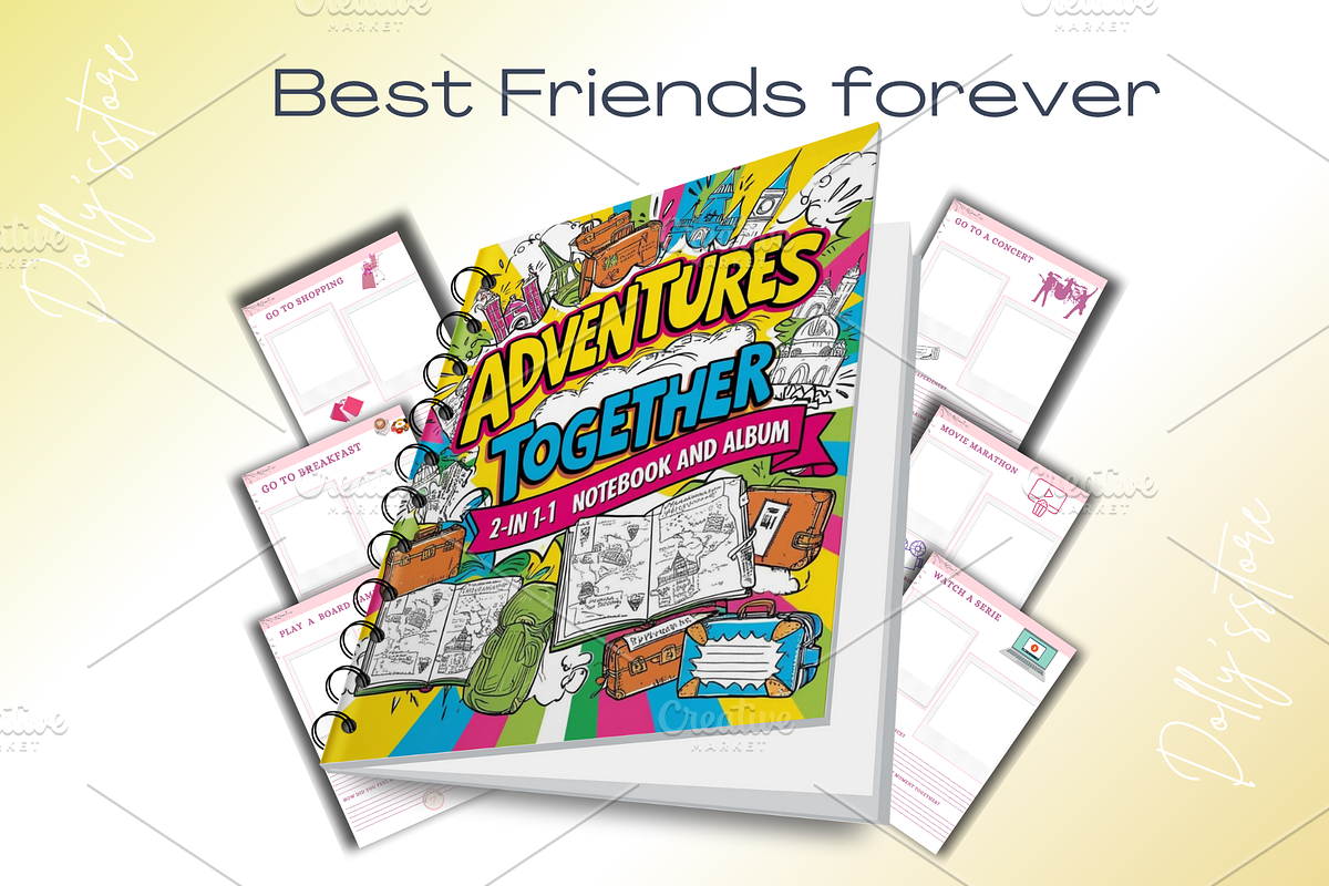 ADVENTURES TOGETHER, a Magazine Template by Dollys'store (Photo 1 of 2)