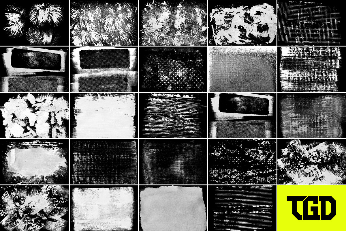 Painted Grunge Textures, a Texture Graphic by Tim Gould Design (Photo 4 of 10)