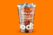 Soda Cup 500ml With Ice Mockup, a Cups & Container Mockup by BlackMockup (Thumbnail 7 of 14)