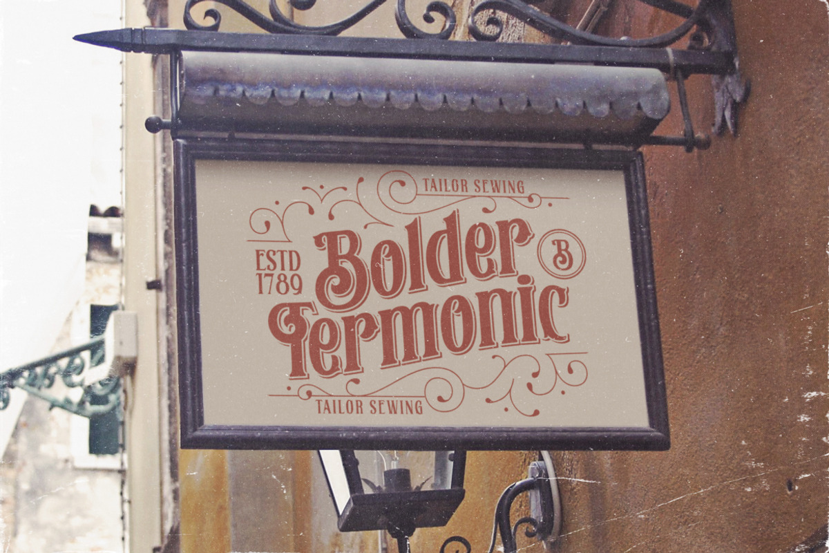 Christon Hunington Vintage Font, a Serif Font by HansCo Studio (Photo 4 of 13)