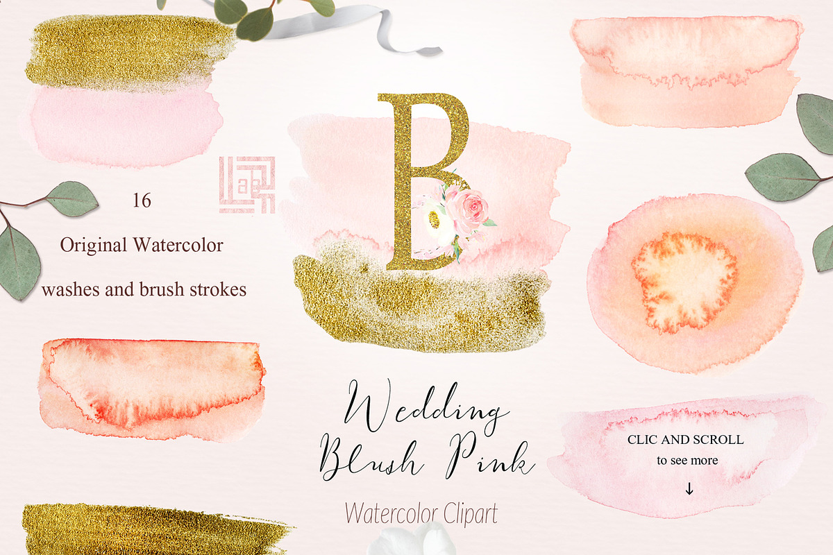Blush pink bougainvillea flowers, an Illustration by LABFcreations (Photo 8 of 16)