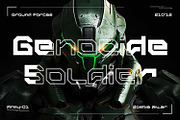 Cypher - Futuristic Font, a Script Font by AQR Studio (Thumbnail 4 of 10)