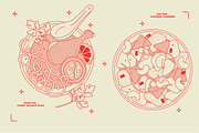 Thai Food Vector Illustrations, a Food Illustration by TheFoodAtlas (Thumbnail 11 of 19)