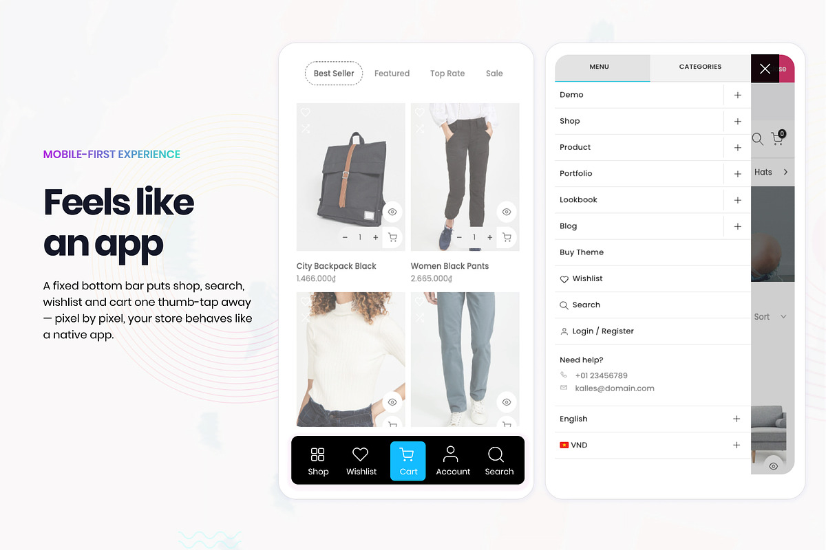 Kalles Shopify Theme, a Shopify Template by Boost Convert (Photo 5 of 6)