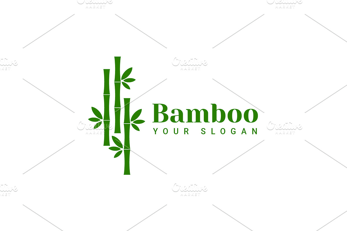 Bamboo Eco House Nature Logo Set, a Branding & Logo Template by Dyn Studio (Photo 6 of 6)