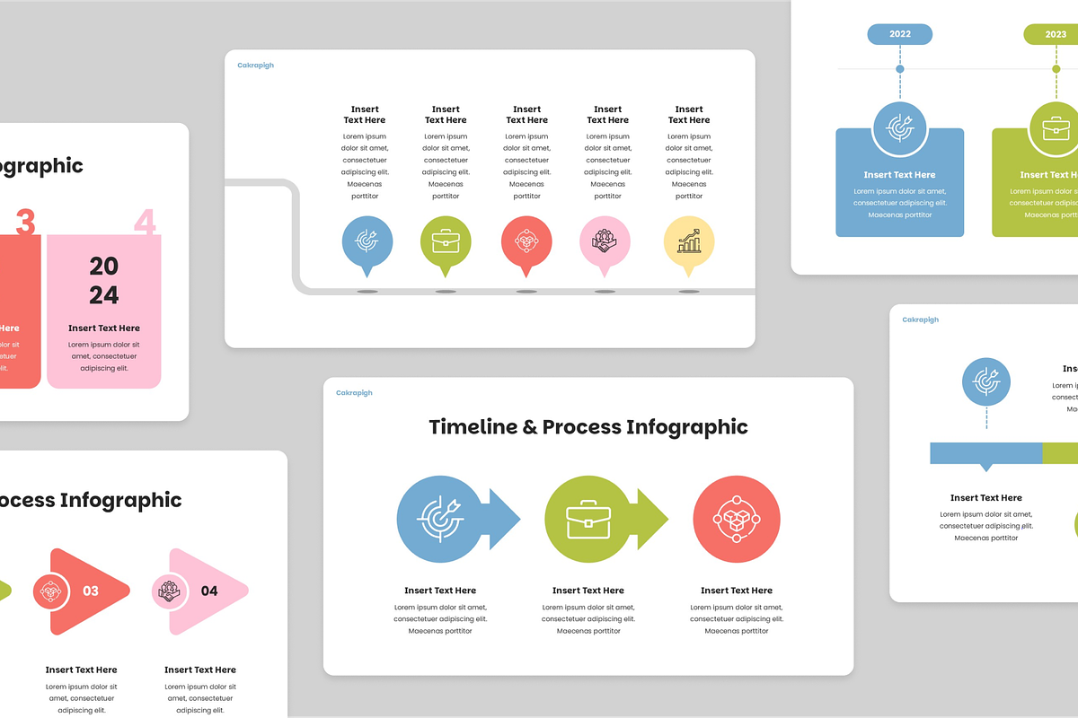 Process Infographic Google Slides, a Presentation Template by Annora Studio (Photo 5 of 5)
