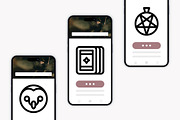 50 Witchcraft Icons, an Outline Icon by Side Project (Thumbnail 6 of 8)