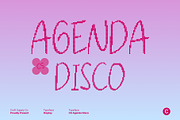 CS Agenda Disco, a Handwritten Font by Craft Supply Co. (Thumbnail 1 of 8)