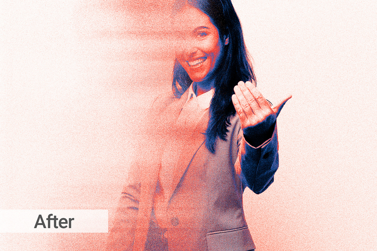 Smudged Gradient Map Photo Effect, a Layer Style Add-On by graphypix (Photo 5 of 11)
