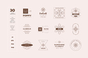 Geometry Floral Logo Kit, a Branding & Logo Template by KetteCreate (Thumbnail 6 of 17)